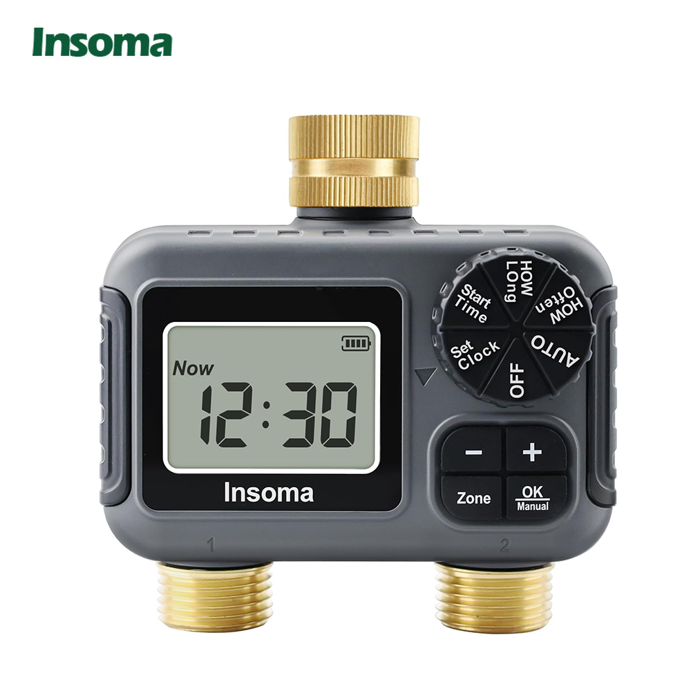 Timer Dual Outlet - Çift Çıkışlı Akıllı Sulama Sulama Sistemi